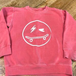 Adorable worn look crew